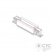 Пряме з'єднання 3 фази Nowodvorski 8708 Track CTLS Power Straight Connector