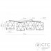 Люстра TK Lighting 3249 Siro White