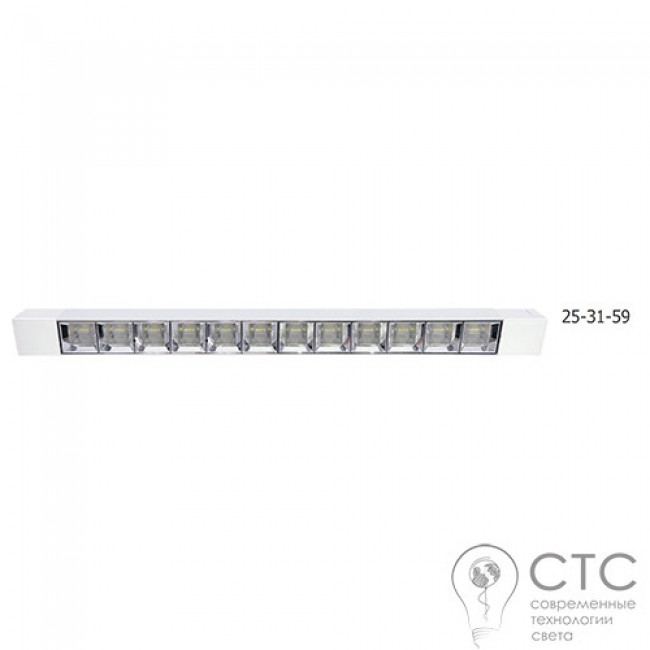 Трековый LED светильник Velmax V-TRL-L 30W 4100K белый