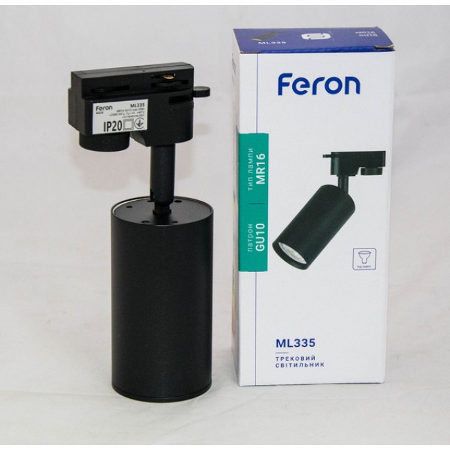 Трековый светильник Feron ML335 черный