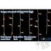 Гірлянда зовнішня Delux ICICLE 75 LED теплий білий/білий 2х0,7м
