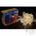 Гірлянда зовнішня Delux ICICLE 75 LED теплий білий/білий 2х0,7м