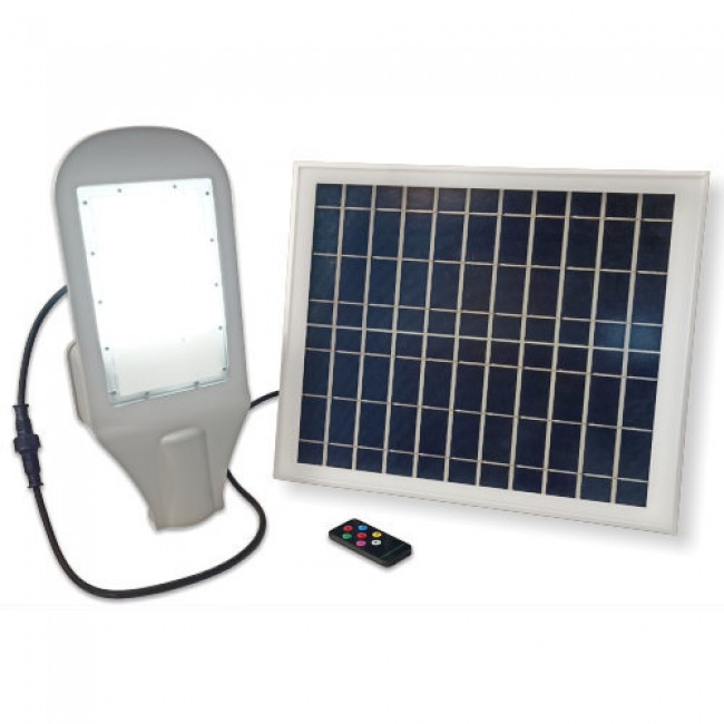 Светильникн на солнечной панели VELMAX V-SL-SOLAR 20W