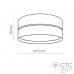 Потолочный светильник TK Lighting 4181 Hilton
