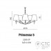 Люстра Azzardo Princessa 5 (2286-5P)