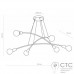 Люстра TK Lighting 6144 Helix