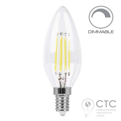 Светодиодная лампа Feron LB-68 4W E14 2700K диммируемая