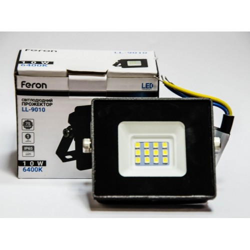 Светодиодный прожектор Feron LL-9010 10W 6400K - фото 2