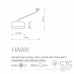 Люстра Nowodvorski 8844 Hawk White 