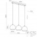 Подвесной светильник TK Lighting 3449 Yoda Orbit Gold
