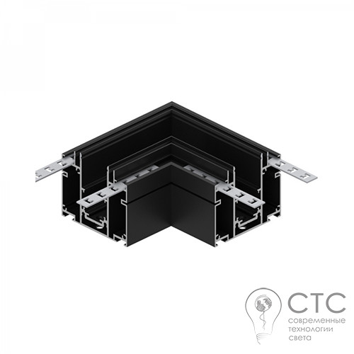 Соединитель угловой для встроенного шинопровода CABM1003 Ardero LD2030 черный - фото 1