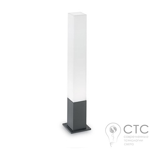 Парковый светильник Ideal Lux Edo Outdoor PT1 Antracite Square (135762)   - фото 1