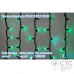 Гирлянда внешняя Delux ICICLE 108 LED зеленый/черный 2х1м