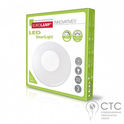 Світлодіодний світильник EUROLAMP SL 16W 3000-6500K - фото 3