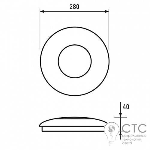Світлодіодний світильник EUROLAMP SL 16W 3000-6500K - фото 4