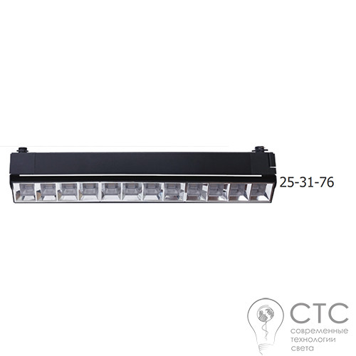 Трековий LED світильник Velmax V-TRL-LA 30W 4100K чорний - фото 1