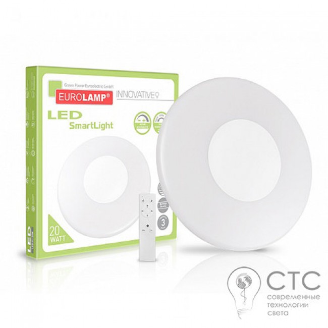 Светодиодный светильник EUROLAMP SL 20W 3000-6500K