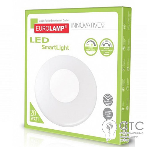 Світлодіодний світильник EUROLAMP SL 20W 3000-6500K - фото 3