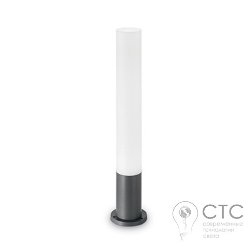 Парковый светильник Ideal Lux Edo Outdoor PT1 Antracite Round (138510)  - фото 1