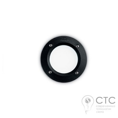 Настенный светильник Ideal Lux Leti FI1 Round Nero (096551)