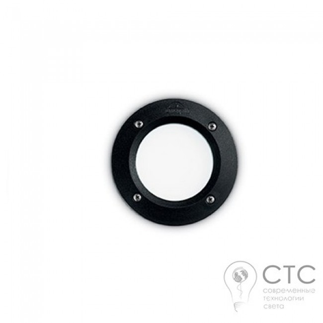 Настенный светильник Ideal Lux Leti FI1 Round Nero (096551)
