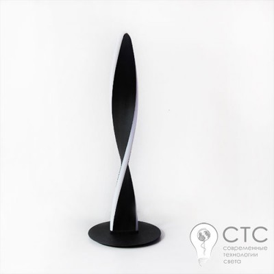 Торшер LED Powerlux PW22055 Art-Spiral 10W 3000K B/BK