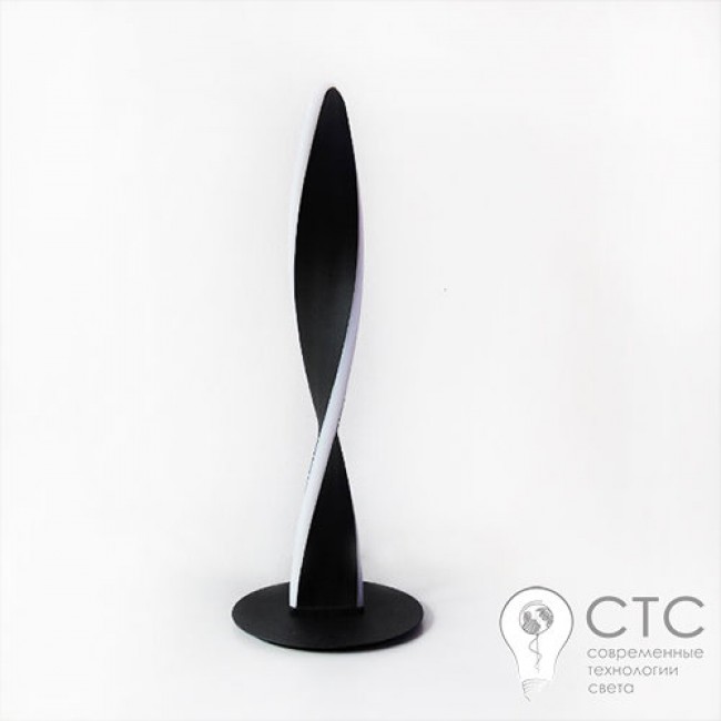 Торшер LED Powerlux PW22055 Art-Spiral 10W 3000K B/BK