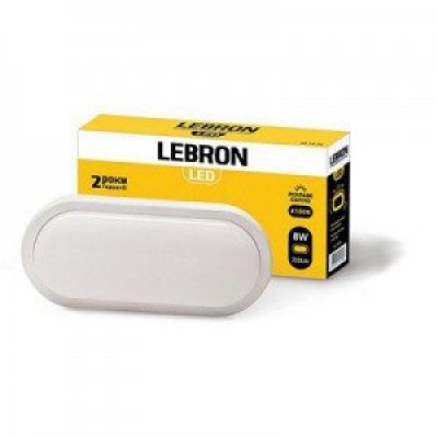 Светодиодный светильник Lebron Овал 8W-4100K