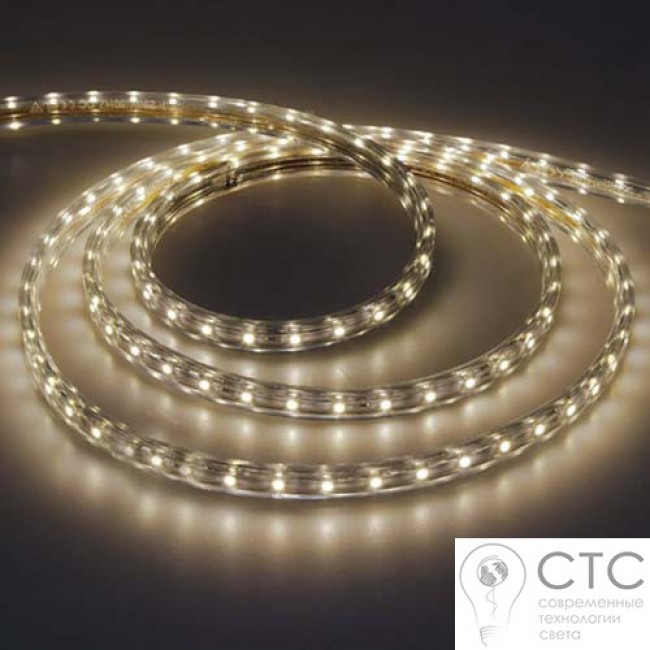 Светодиодная лента Feron LS707 60SMD/м 220V IP68 белый теплый
