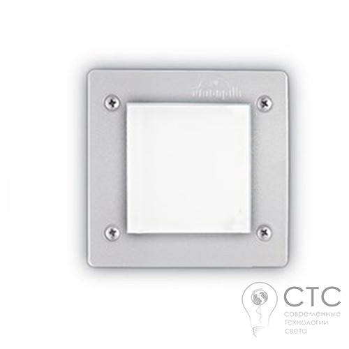 Настінний світильник Ideal Lux Leti FI1 Square Bianco (096575) - фото 1