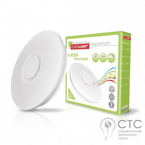 Світлодіодний світильник EUROLAMP SL Music 36W RGB - фото 1