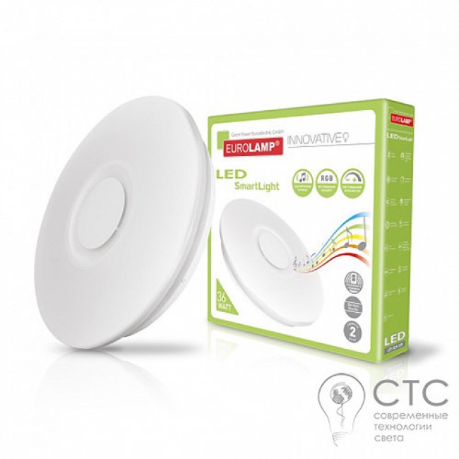 Світлодіодний світильник EUROLAMP SL Music 36W RGB