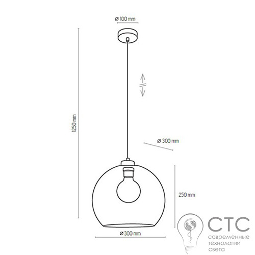 Подвесной светильник TK Lighting 2742 Cubus - фото 2
