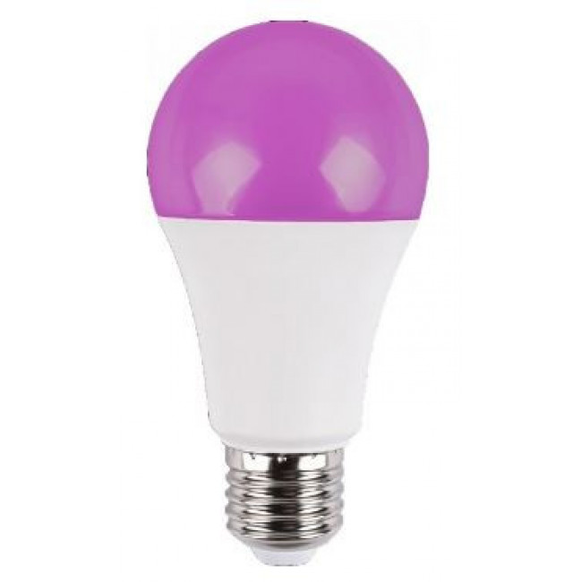 Світлодіодна Фітолампа Luxel FLX-060 10W E27 A60 (FLX-060)