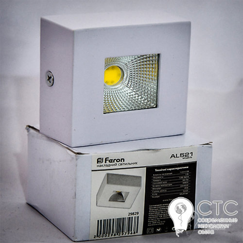 Світлодіодний світильник Feron AL521 COB 5W 4000K - фото 1