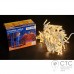 Гірлянда зовнішня Delux ICICLE 108 LED теплий білий/білий 2х1м