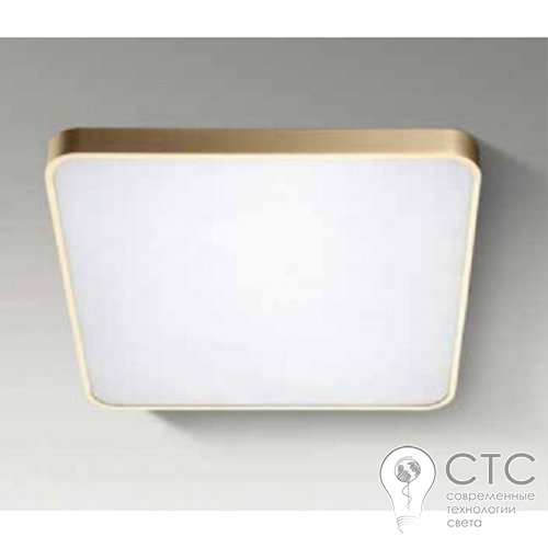 Потолочный светильник Azzardo AZ2760 Quadro 60W Gold - фото 1