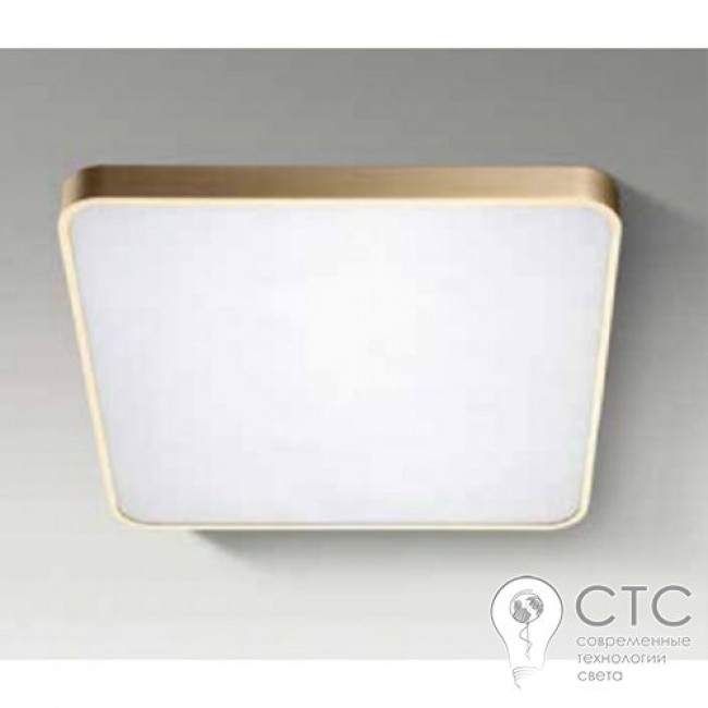 Потолочный светильник Azzardo AZ2760 Quadro 60W Gold