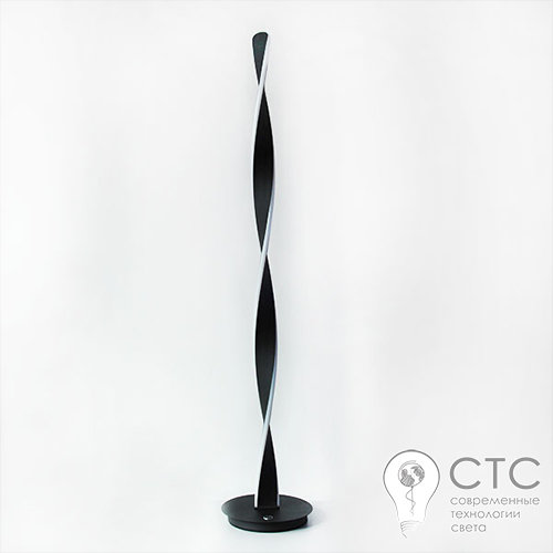 Торшер LED Powerlux PW22048 Art-Spiral 26W 3000K BK - фото 1