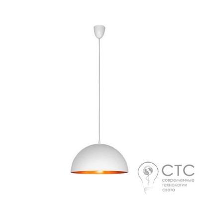 Підвісний світильник Nowodvorski 4893 Hemisphere S White-Gold