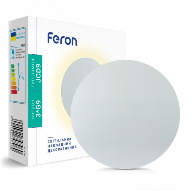Настенный светильник Feron AL8005 3xG9 круглый белый
