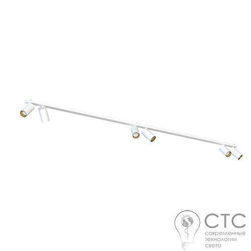 Спот Nowodvorski 7777 Mono VI White/Gold - фото 1