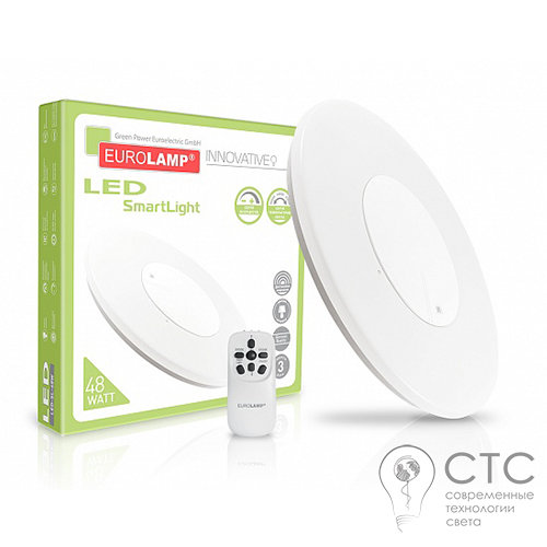 Світлодіодний світильник EUROLAMP SL 48W 3000-6500K - фото 1