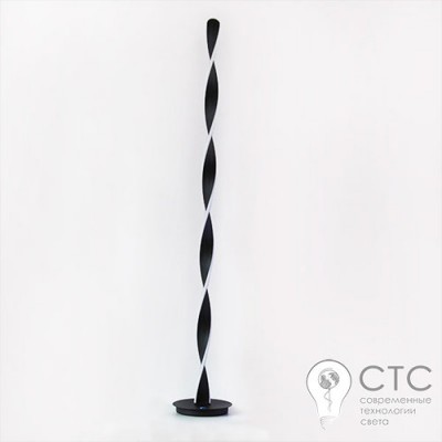 Торшер LED Powerlux PW22062 Art-Spiral 32W 3000K BK
