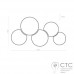 Стельовий світильник TK Lighting 3348 Mona Silver