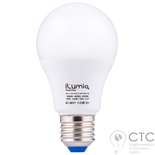 Светодиодная лампа iLumia  IL-10-A60-E27 10W все температуры - фото 2