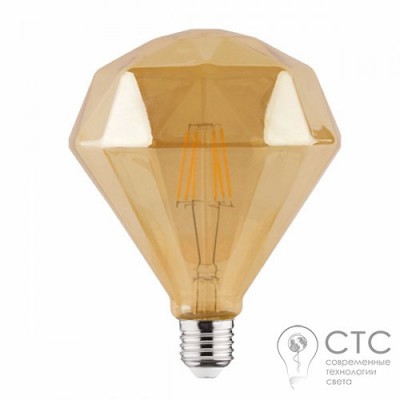 Светодиодная лампа Horoz 6W RUSTIC DIAMOND-6 2200K
