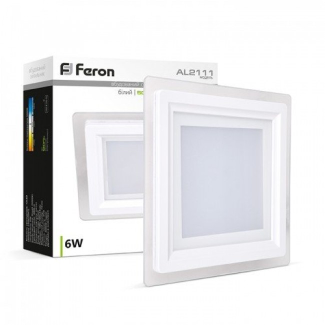 Світлодіодний світильник Feron AL2111 6W 5000K OL