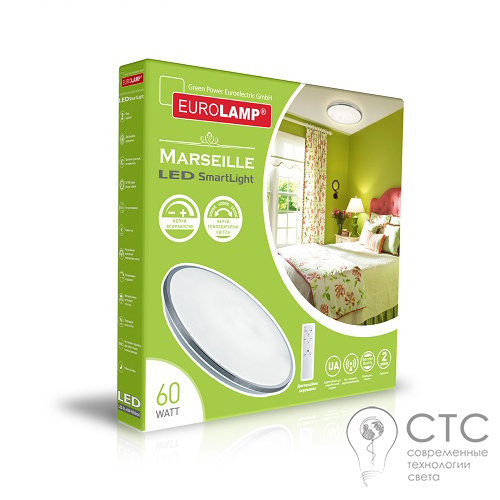 Світлодіодний світильник EUROLAMP SL Marseille 60W 3000-6500K - фото 3
