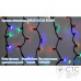 Гірлянда зовнішня Delux ICICLE 108 LED мульти/чорний 2х1м